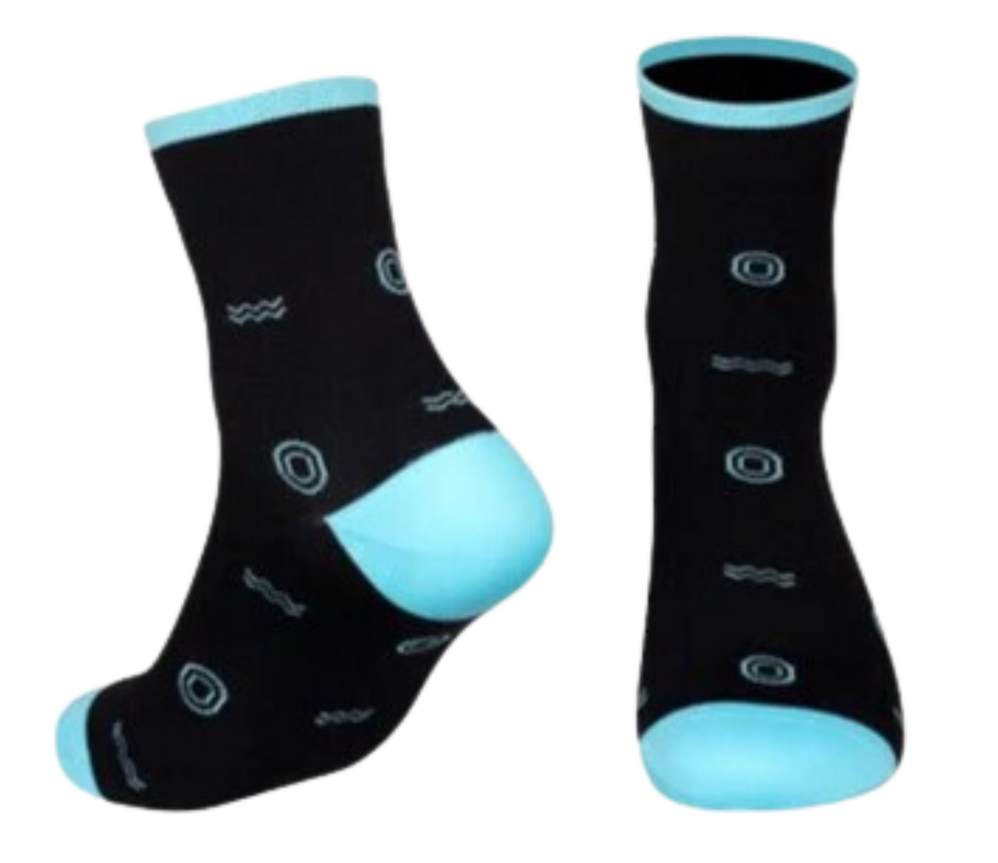 Darevie Socks Black-Blue