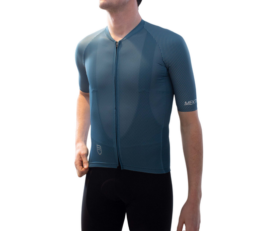 MEKTRAX SUIT 3 JERSEY S/S-MEN M SLATE BLUE