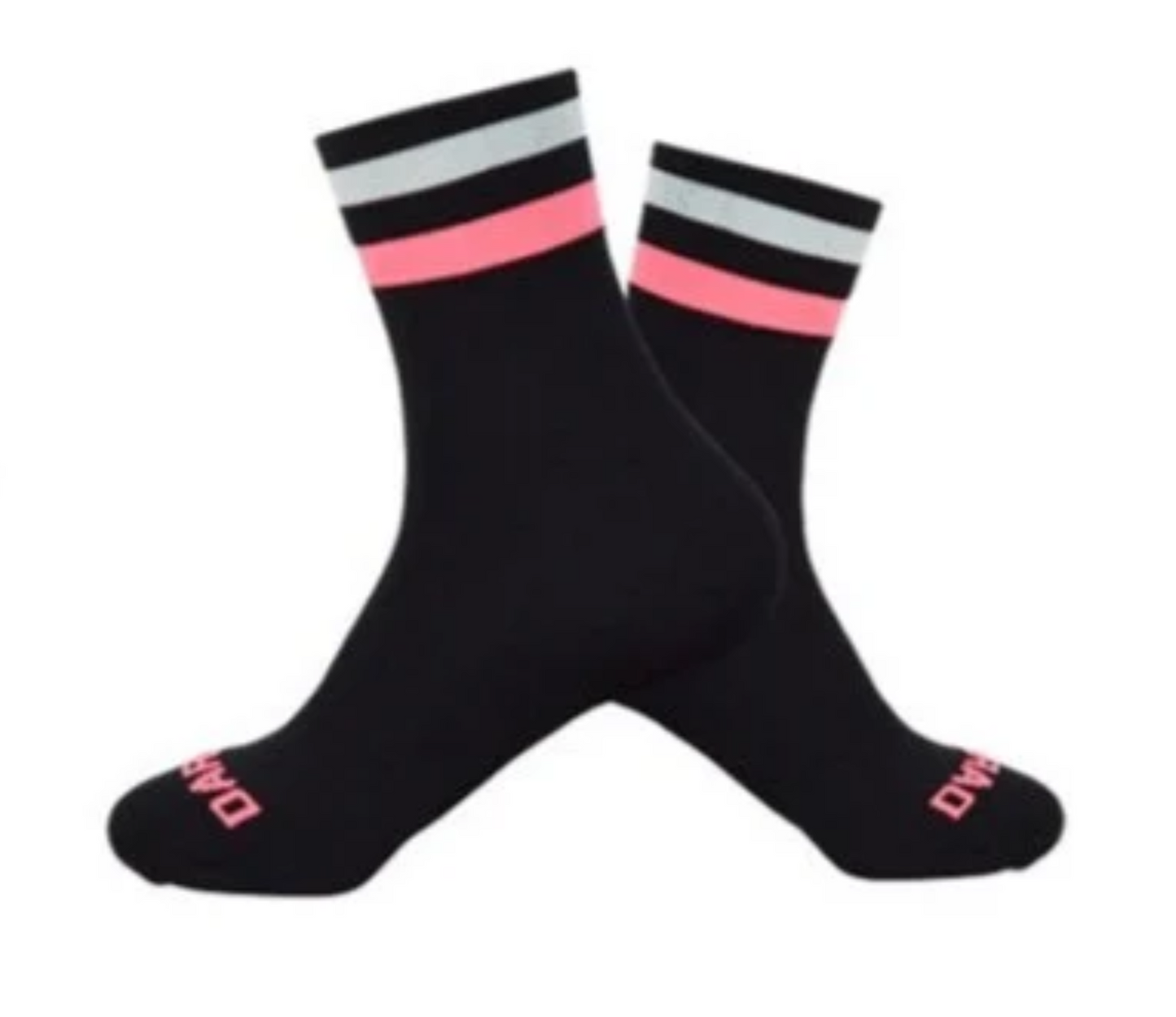 Darevie Socks Black-Pink