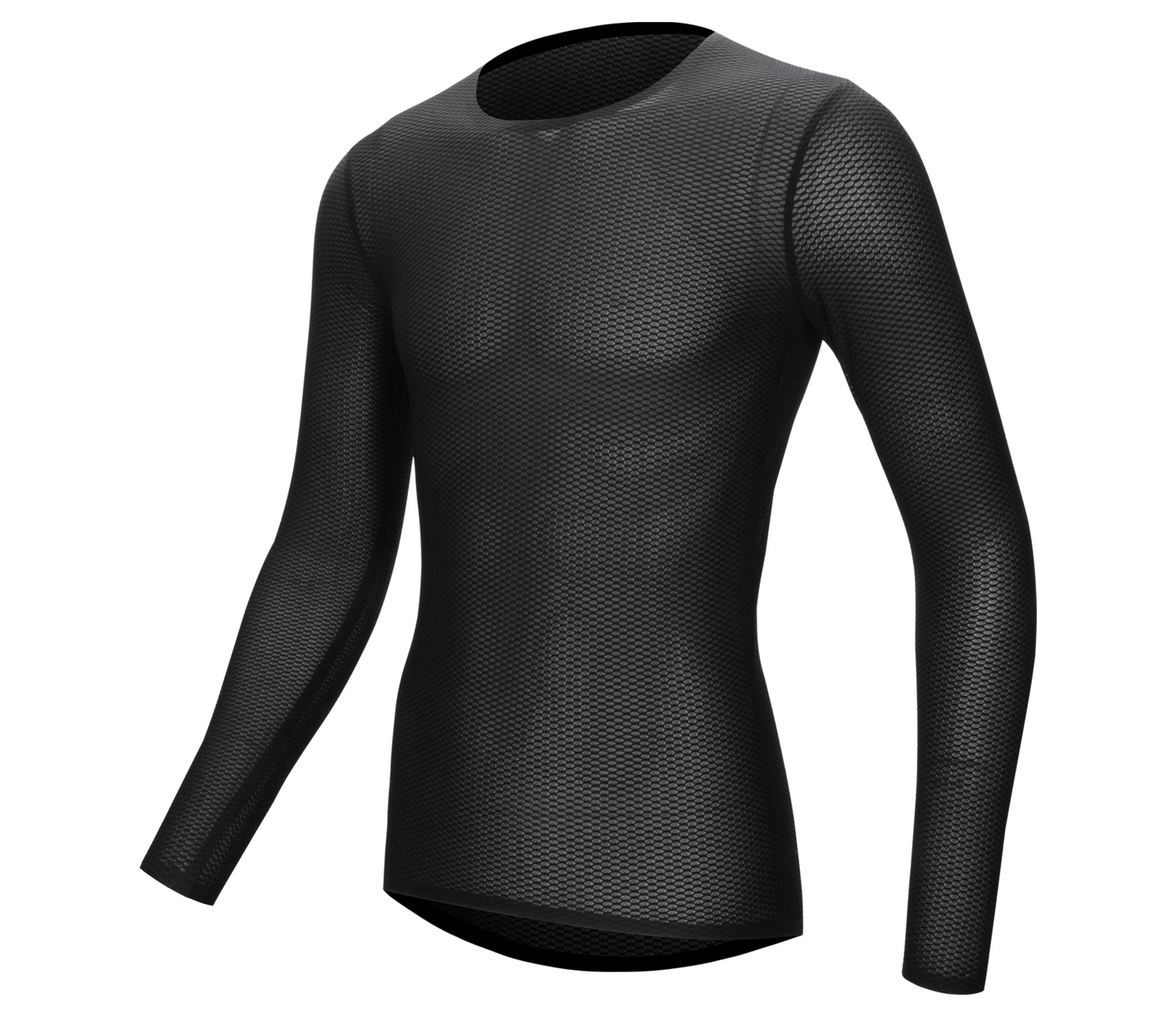 DAREVIE SEAMLESS BASELAYER L/S S-M BLK