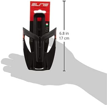 Elite ALA Bottle cage Black with Red Graphics