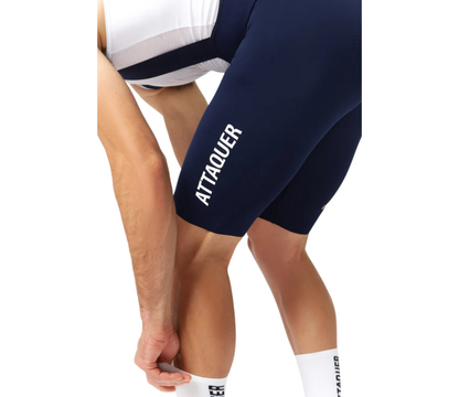 ATTAQUER RACE BIBSHORT-MEN S Navy