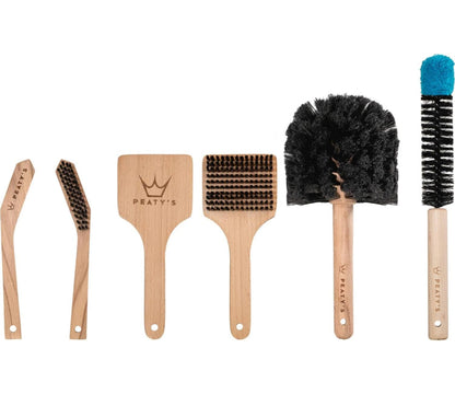 Peaty's Bicycle Brush Set (Bog / Detail / Drivetrain / Tyre)