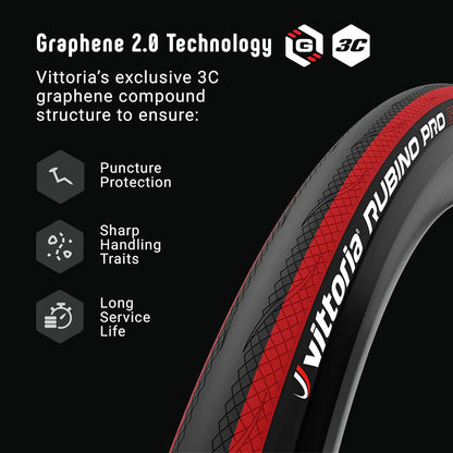 Vittoria Rubino Pro IV 25-622 Fold Black-White-Black / 700x25c