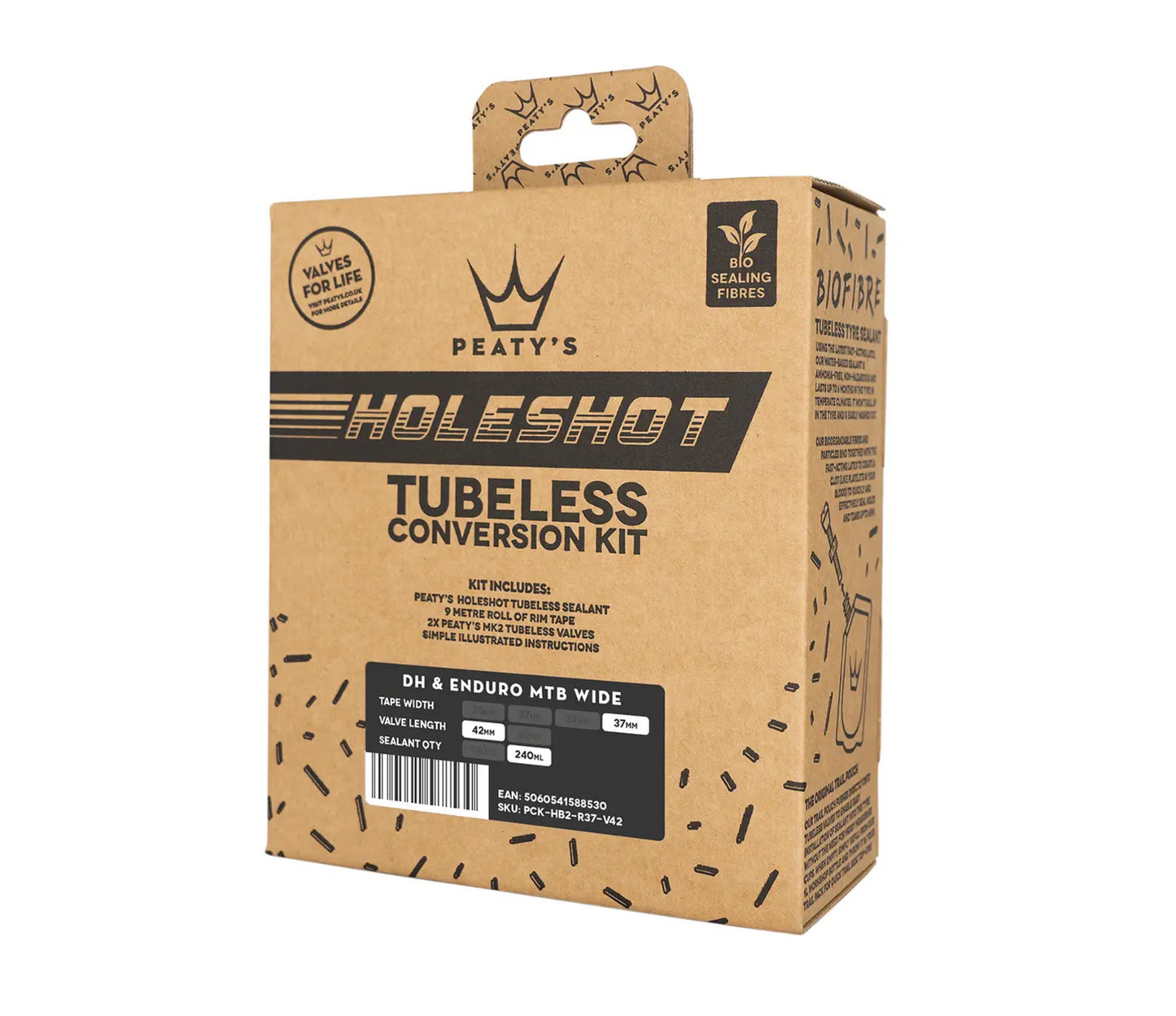 Peaty's Holeshot Tubeless Conversion Kit