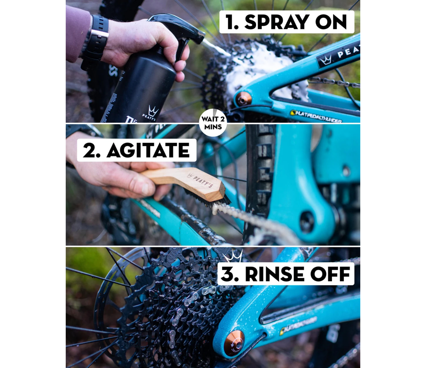 Peaty's Foaming Drivetrain Degreaser