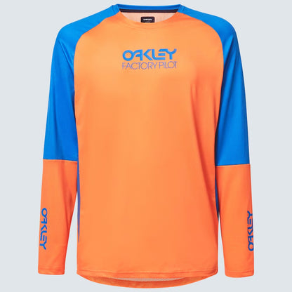 قميص OAKLEY FACTORY PILOT MTB L/S JERSEY II XS SCARLET IBIS