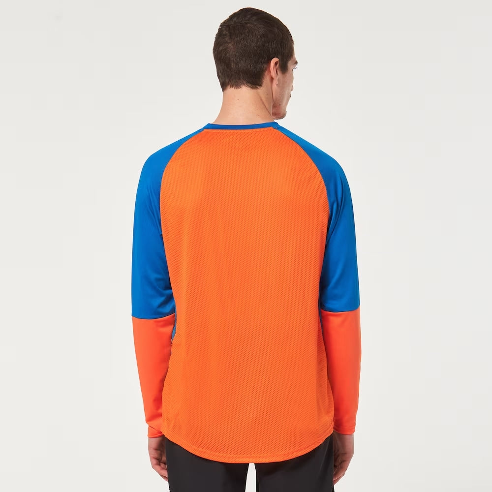 قميص OAKLEY FACTORY PILOT MTB L/S JERSEY II L SCARLET IBIS