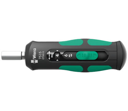 Wera 7515 Kraftform Safe-Torque Speed Torque screwdriver, 2-6 Nm