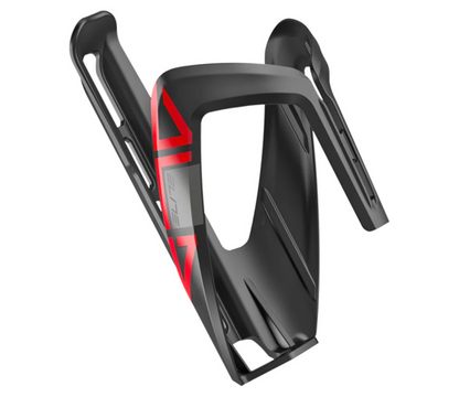 Elite ALA Bottle cage Black with Red Graphics