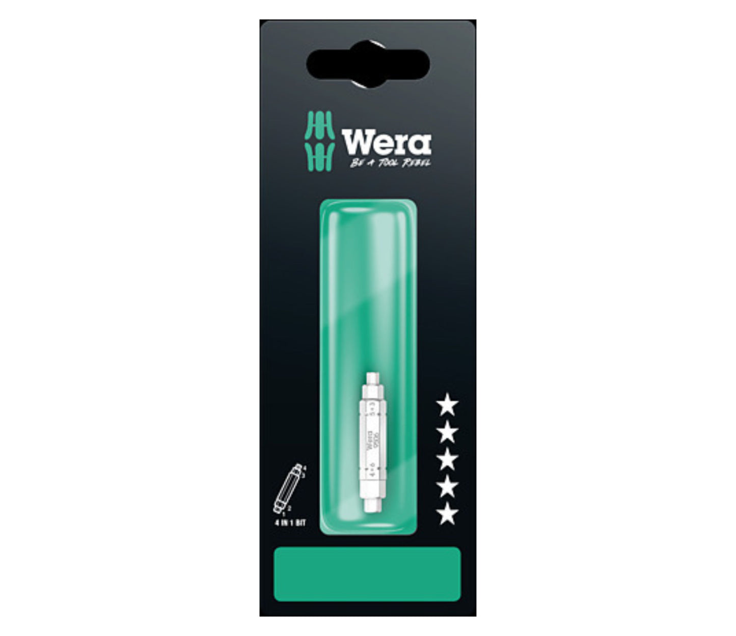 Wera Bits for Hexagon Socket Screws 165x60x9mm