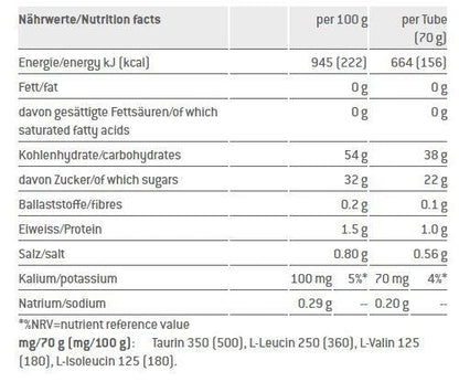 سبونسر سائل الطاقة BCAA DISPLAY 70G