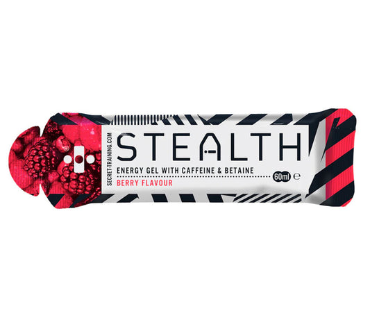 Secret Training Stealth Energy Gel w/ Caffeine & Betaine Berry Flavor 60ml