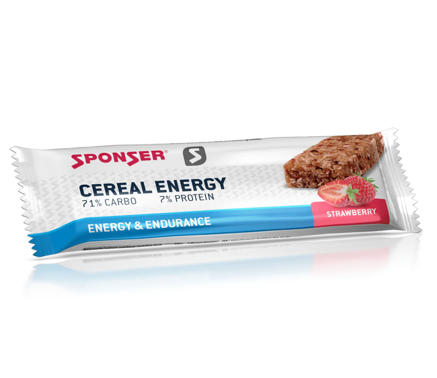 Sponser Cereal Energy Bar Strawberry 40g