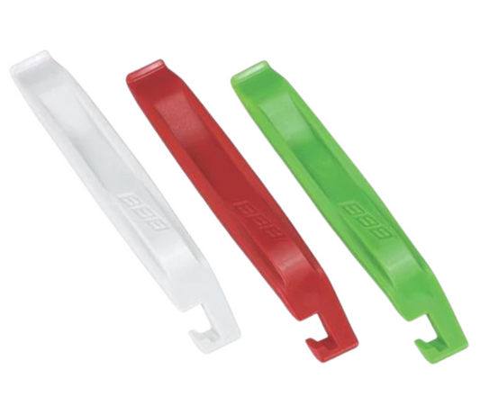 BBB Easy Lift Tire Levers 3pcs Red-White-Green