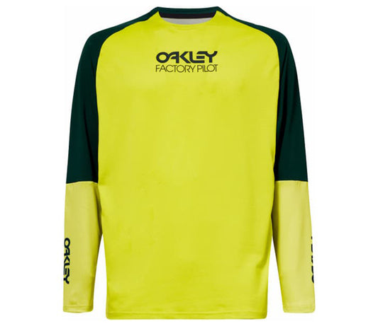 قميص OAKLEY FACTORY PILOT MTB مقاس L/S XS SULPHUR