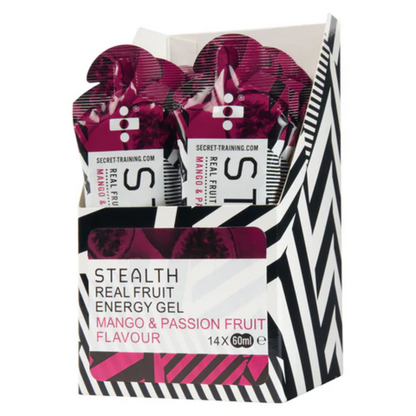 Secret Training Stealth Real Fruit Energy Gel 60ml Mango & Passion fruit